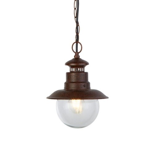 Searchlight 7653RU Station závěsné venkovní svítidlo hnědé - obrázek