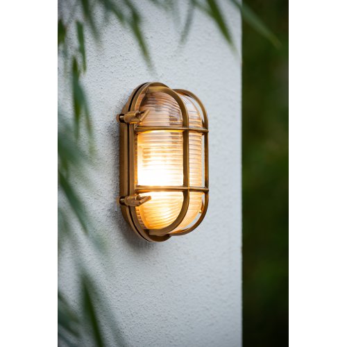 LUCIDE DUDLEY Outside Wall Light Oval IP65 E27/60W Matt venkovní svítidlo - obrázek