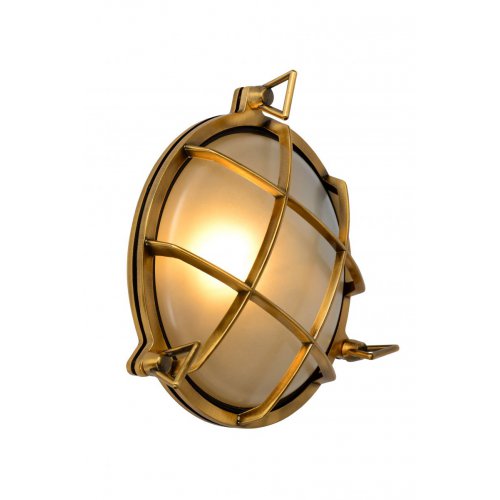 LUCIDE DUDLEY Outside Wall Light Round IP65 E27/60W Mat venkovní svítidlo - obrázek