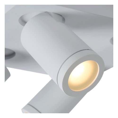 LUCIDE TAYLOR Ceiling Spotlight 4x GU10/5W IP44 DTW  Whit bodové svítidlo, bodovka - obrázek