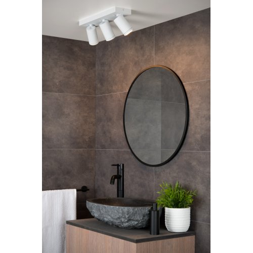 LUCIDE TAYLOR Ceiling Spotlight 3x GU10/5W IP44 DTW  Whit bodové svítidlo, bodovka - obrázek