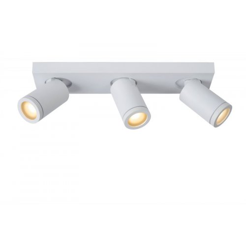 LUCIDE TAYLOR Ceiling Spotlight 3x GU10/5W IP44 DTW  Whit bodové svítidlo, bodovka