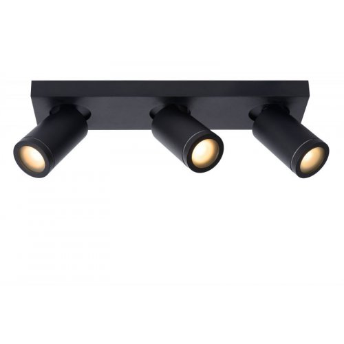 LUCIDE TAYLOR Ceiling Spotlight 3x GU10/5W IP44 DTW  Blac bodové svítidlo, bodovka - obrázek
