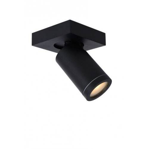LUCIDE TAYLOR Ceiling Spotlight GU10/5W IP44 DTW  Black bodové svítidlo, bodovka - obrázek