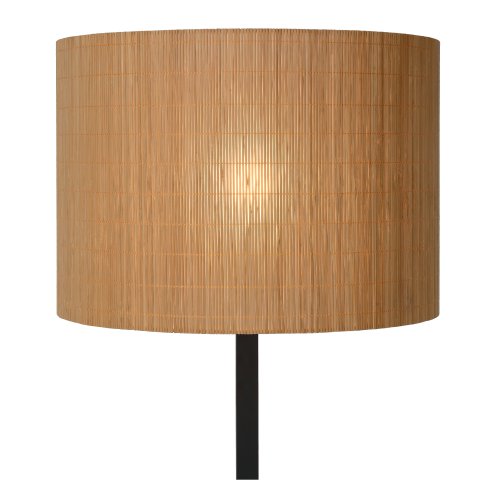 LUCIDE MAGIUS Floorlamp Rattan E27/40W H160 Blackt/nature stojací lampa - obrázek