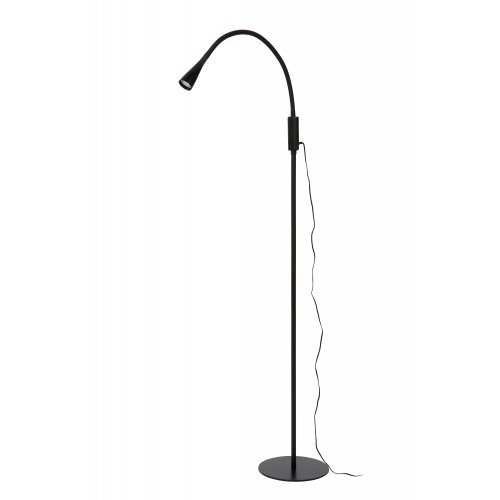 LUCIDE ZOZY Reading lamp Led 3W Black stojací lampa - obrázek