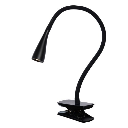 LUCIDE ZOZY Clamp Lamp Led 3W Black stolní lampa - obrázek