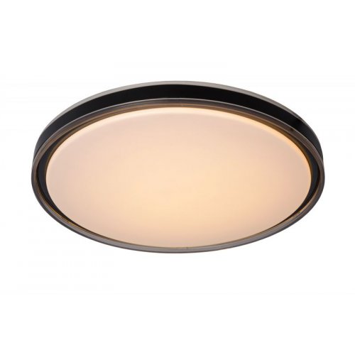 LUCIDE SILAS Ceiling Light  Black/Smoke - obrázek