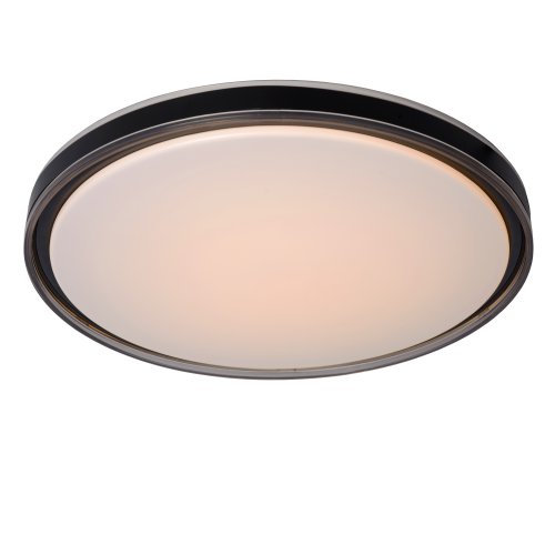 LUCIDE SILAS Ceiling Light  Black/Smoke - obrázek