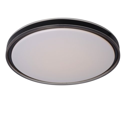 LUCIDE SILAS Ceiling Light  Black/Smoke - obrázek