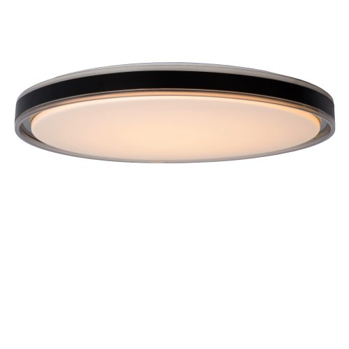 LUCIDE SILAS Ceiling Light  Black/Smoke - obrázek
