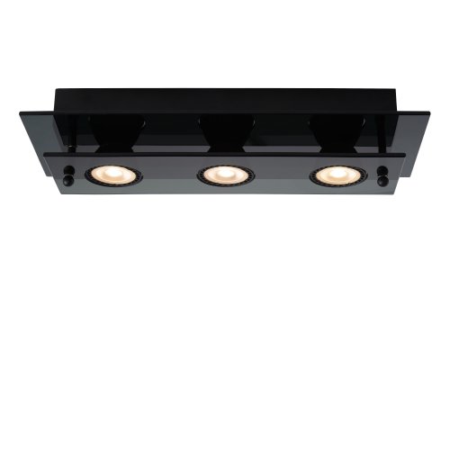 LUCIDE OKNO Ceiling Light Rectangle Black - obrázek