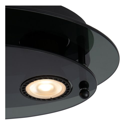 LUCIDE OKNO Ceiling Light Oval Black - obrázek
