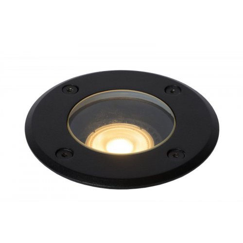 LUCIDE BILTIN Ground  Lite Round Black venkovní svítidlo - obrázek