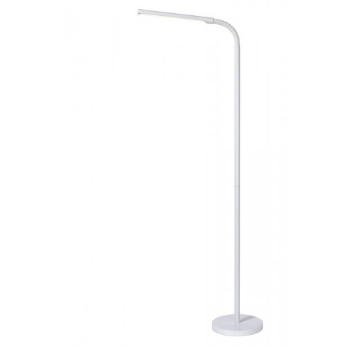 LUCIDE GILLY Floor Lamp LED 5W H153 D20cm 2700K White stojací lampa - obrázek