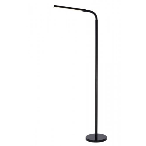 LUCIDE GILLY Floor Lamp LED 5W H153 D20cm 2700K Black stojací lampa - obrázek