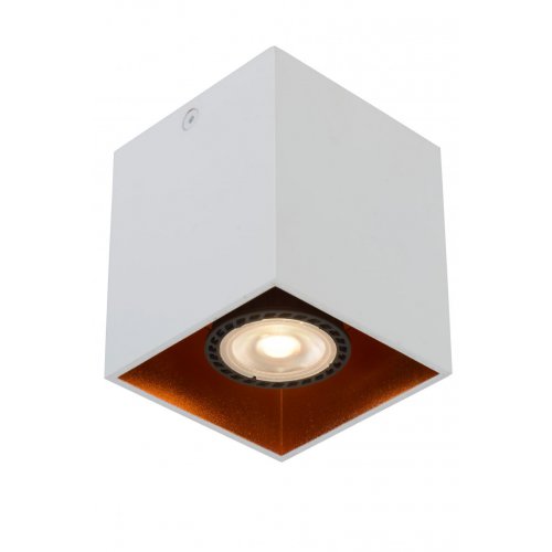 LUCIDE BODIBIS Ceiling spotlight Square 1xGU10/50W White bodové svítidlo, bodovka