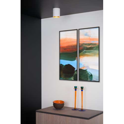 LUCIDE BODIBIS Ceiling spotlight Round 1xGU10/50W White bodové svítidlo, bodovka - obrázek