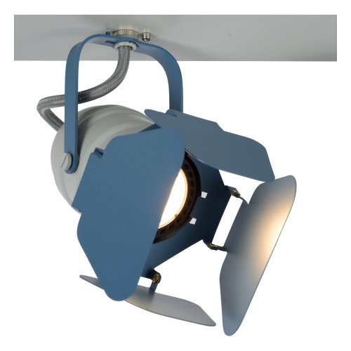 LUCIDE PICTO Ceililng spotlight 3xGU10/5W incl  Blue bodové svítidlo, bodovka - obrázek