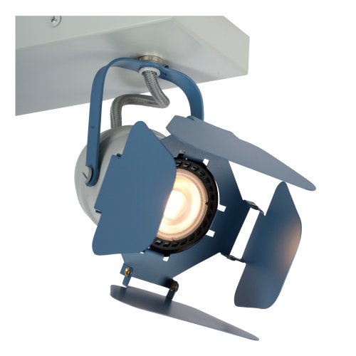 LUCIDE PICTO Ceililng spotlight 2xGU10/5W incl  Blue bodové svítidlo, bodovka - obrázek