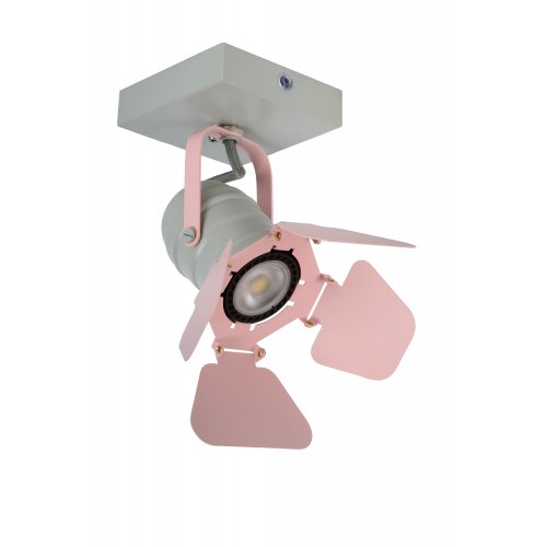 LUCIDE PICTO Ceililng spotlight 1xGU10/5W incl  Pink bodové svítidlo, bodovka - obrázek