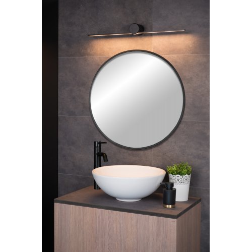 LUCIDE MIZAR Wall Light 60cm LED 6W IP44 Black nástěnné svítidlo - obrázek