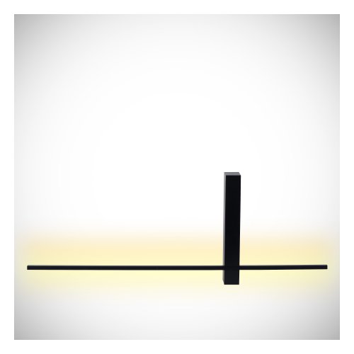 LUCIDE SEGIN Wall Light 60cm LED 6W 2700K Black nástěnné svítidlo - obrázek