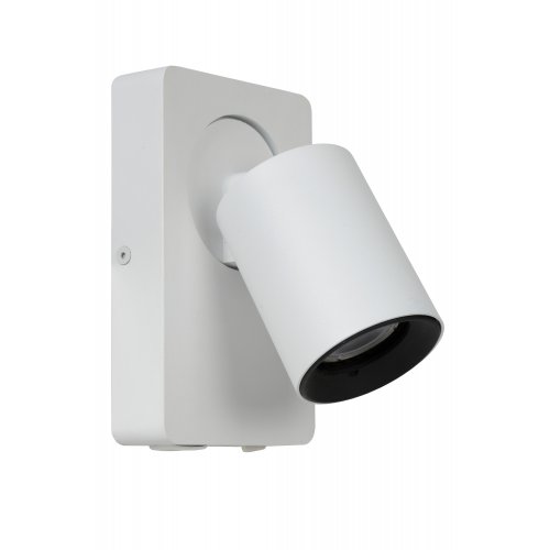 LUCIDE NIGEL Wall spotlight 1xGU10/5W + USB White venkovní svítidlo - obrázek