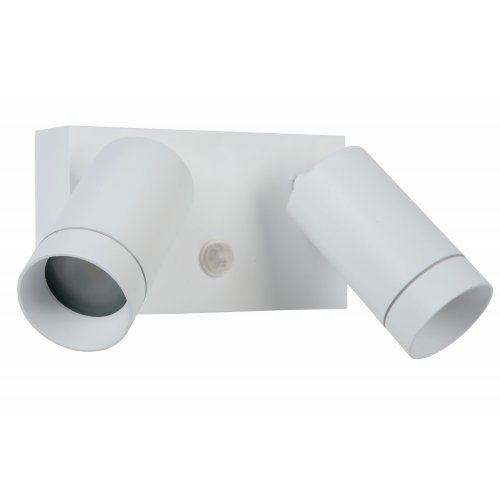 LUCIDE TAYLOR Wall Spot 2xGU10/50W IP44 White venkovní svítidlo - obrázek