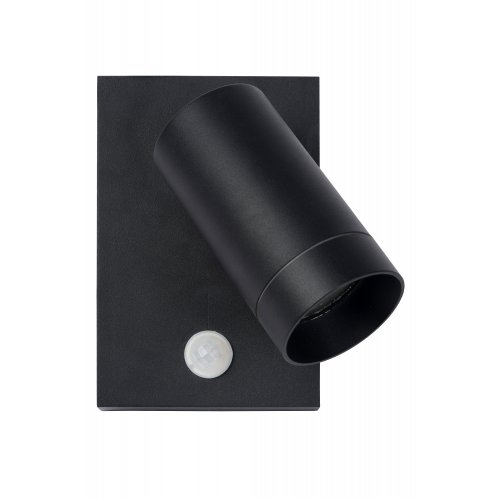 LUCIDE TAYLOR Wall Spot 1xGU10/50W  IP44 Black venkovní svítidlo - obrázek