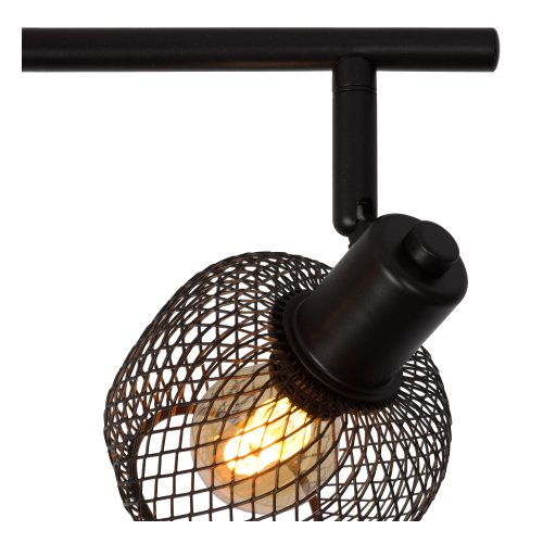 LUCIDE MAREN Ceiling spotlight 4x E14 Black bodové svítidlo, bodovka - obrázek