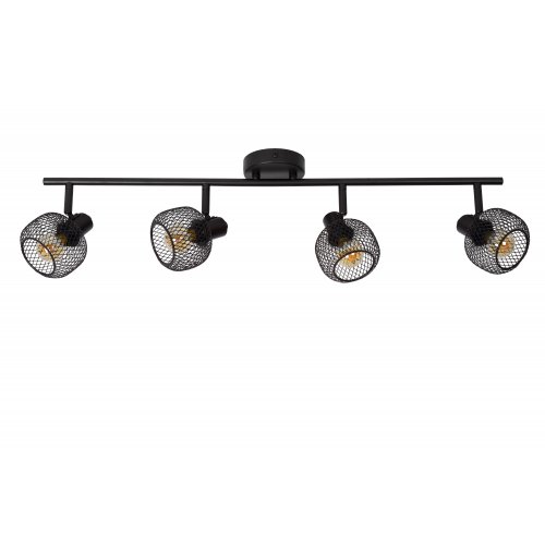 LUCIDE MAREN Ceiling spotlight 4x E14 Black bodové svítidlo, bodovka - obrázek