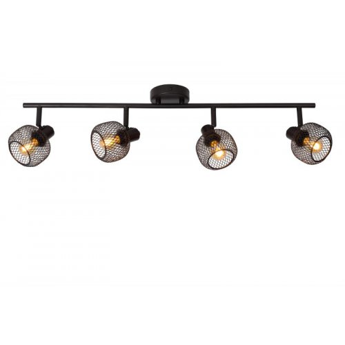 LUCIDE MAREN Ceiling spotlight 4x E14 Black bodové svítidlo, bodovka