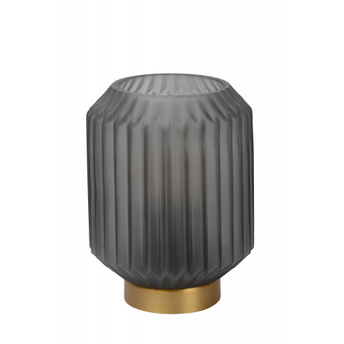 LUCIDE SUENO Table Lamp E14/40W Satin Grey stolní lampa - obrázek