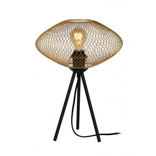 LUCIDE MESH Tablelamp E27/40W Matt gold stolní lampa - obrázek