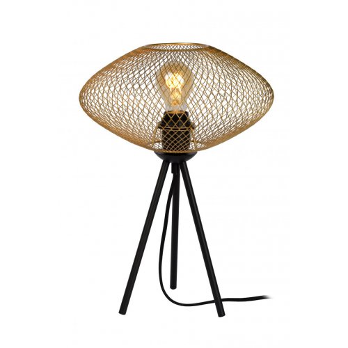LUCIDE MESH Tablelamp E27/40W Matt gold stolní lampa