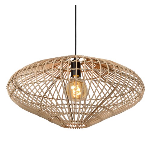 LUCIDE MAGALI Pendant E27/40W Natural Rotan závěsné svítidlo, lustr - obrázek