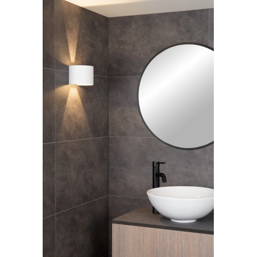 LUCIDE AXI Wall Spotlight Round Led White nástěnné svítidlo - obrázek