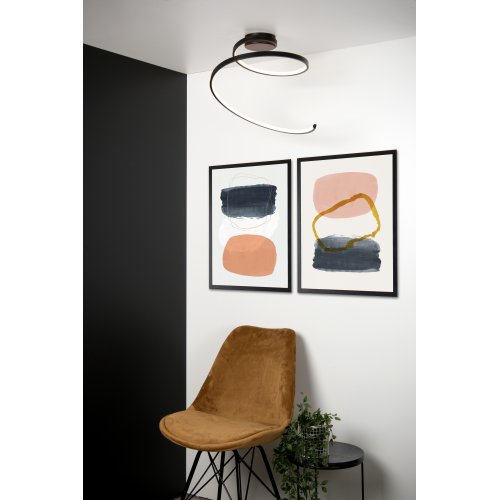LUCIDE MAXENCE Ceiling Led Black - obrázek