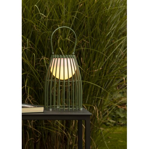 LUCIDE FJARA Led Table Lamp Green stolní lampa - obrázek