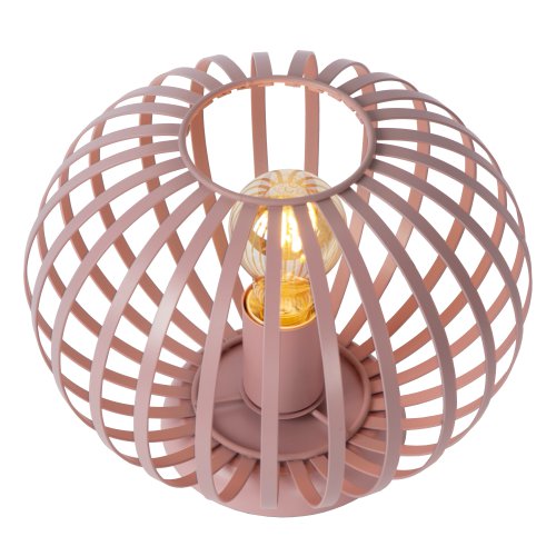 LUCIDE MERLINA Table lamp E27/40W Pink - obrázek