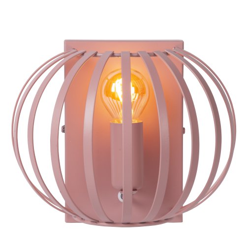 LUCIDE MERLINA Wall light E14/40W Pink nástěnné svítidlo - obrázek