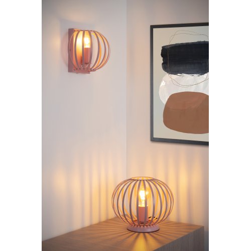 LUCIDE MERLINA Wall light E14/40W Pink nástěnné svítidlo - obrázek