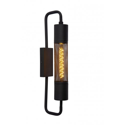 LUCIDE CALIXT Wall light E27/25W Black nástěnné svítidlo - obrázek