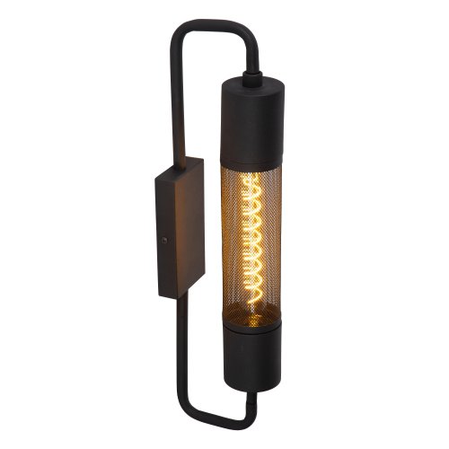 LUCIDE CALIXT Wall light E27/25W Black nástěnné svítidlo - obrázek