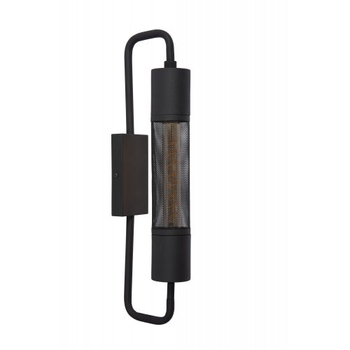 LUCIDE CALIXT Wall light E27/25W Black nástěnné svítidlo - obrázek