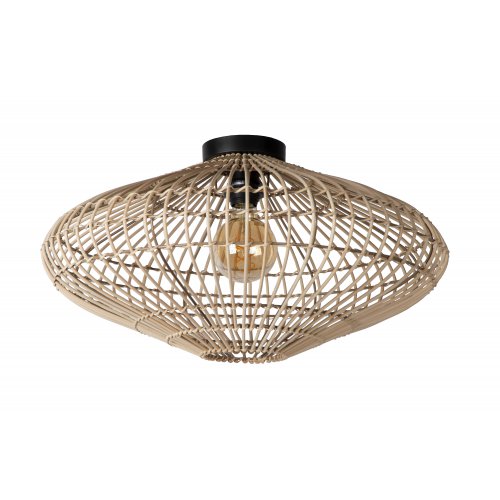 LUCIDE MAGALI Ceiling Light E27/40W Natural Rotan - obrázek