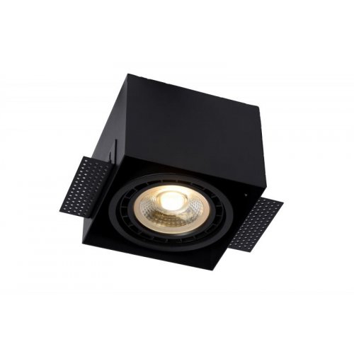 LUCIDE TRIMLESS Recessed spotlight GU10 Black bodové svítidlo, bodovka