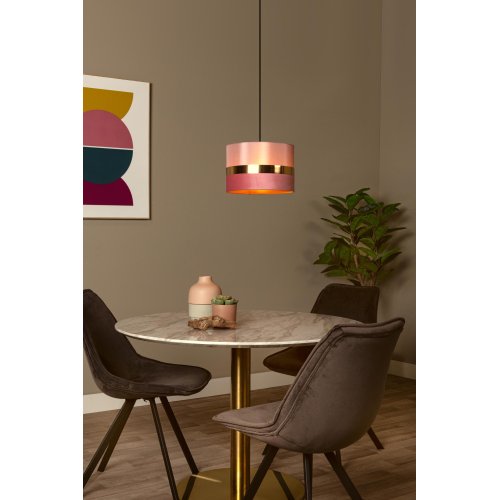 LUCIDE Lucide EXTRAVAGANZA TUSSE - Pendant light - 1xE27 - Pink závěsné svítidlo, lustr - obrázek