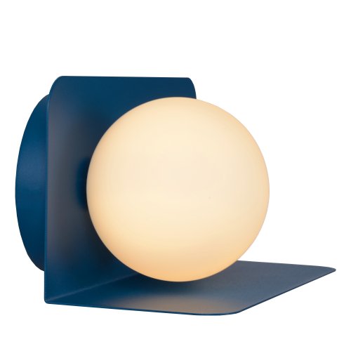 LUCIDE BONNI Wall Light G9/28W Blue/Opal Glass nástěnné svítidlo - obrázek